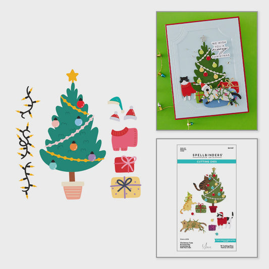 SB CHRISTMAS CATS ACCESSORIES DIE SET