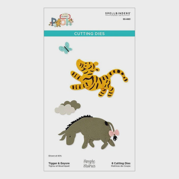 SB TIGGER & EEYORE DIE SET