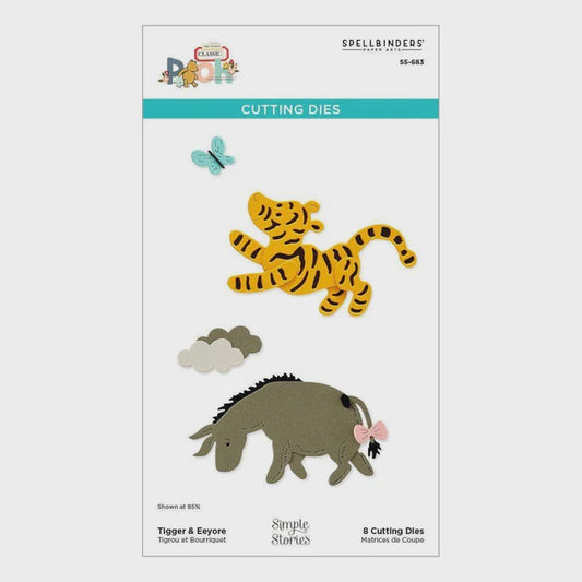SB TIGGER & EEYORE DIE SET