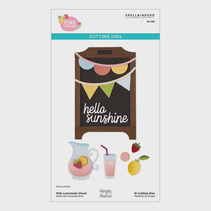 SB PINK LEMONADE STAND DIE SET