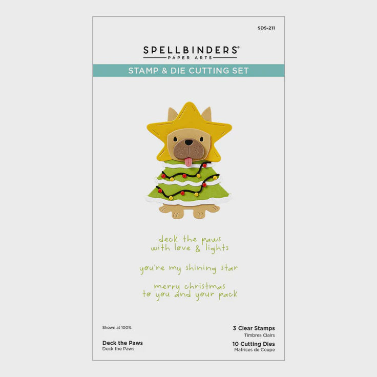 SB DECK THE PAWS DIE SET