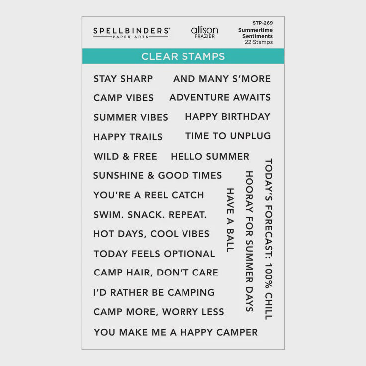 SB SUMMERTIME SENTIMENTS STAMP SET