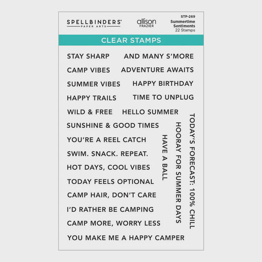 SB SUMMERTIME SENTIMENTS STAMP SET