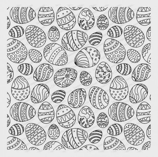 IO CAC EASTER EGGS CLING STAMP