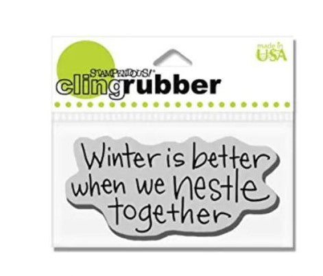 STA WINTER NESTLE STAMP