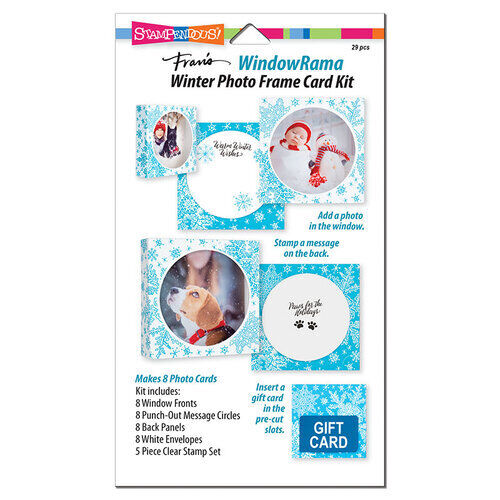 STA WINDOWRAMA WINTER CARD KIT