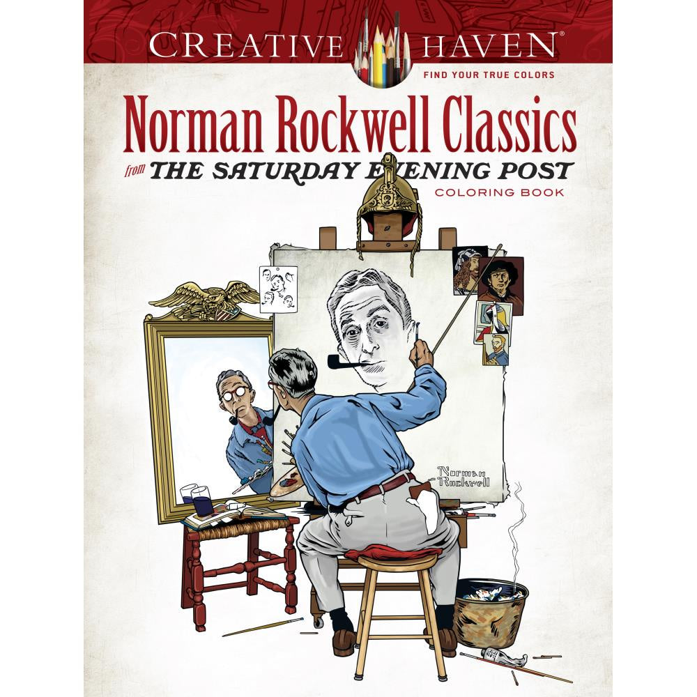 NORMAN ROCKWELL CLASSICS COLORING BOOK
