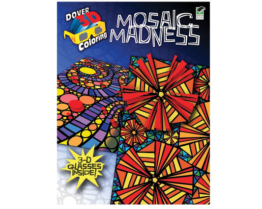 DOVER MOSAIC MADNESS COLORING BOOK