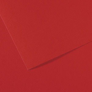 CANSON PAPER 505 RED 19X25