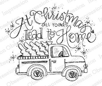 IO ALL ROADS TRUCK CLING STAMP