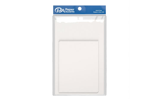 PA CARDS 10 PC WHITE W/ ENVELOPES