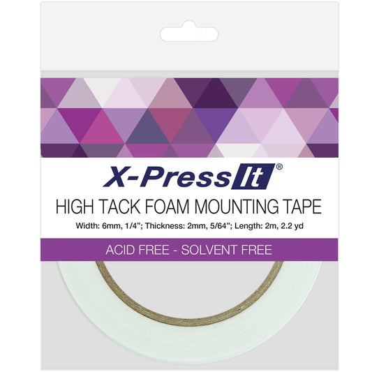 XPRESS IT 1/4" FOAM MOUNTING TAPE