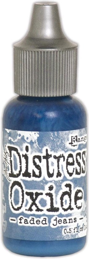 DISTRESS OXIDE REFILL FADED JEANS