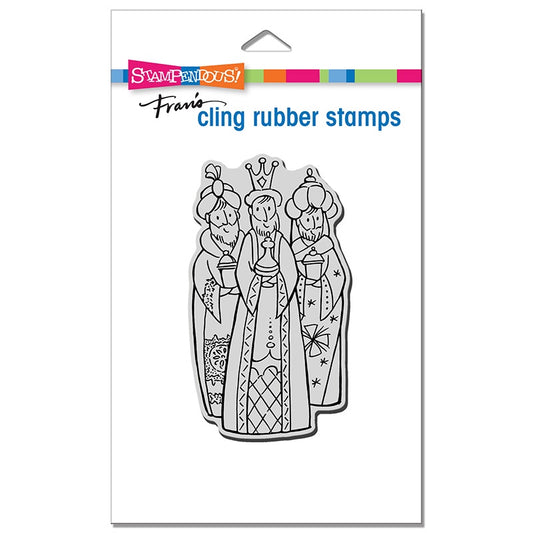 STA CLING WISEMEN TRIO STAMP