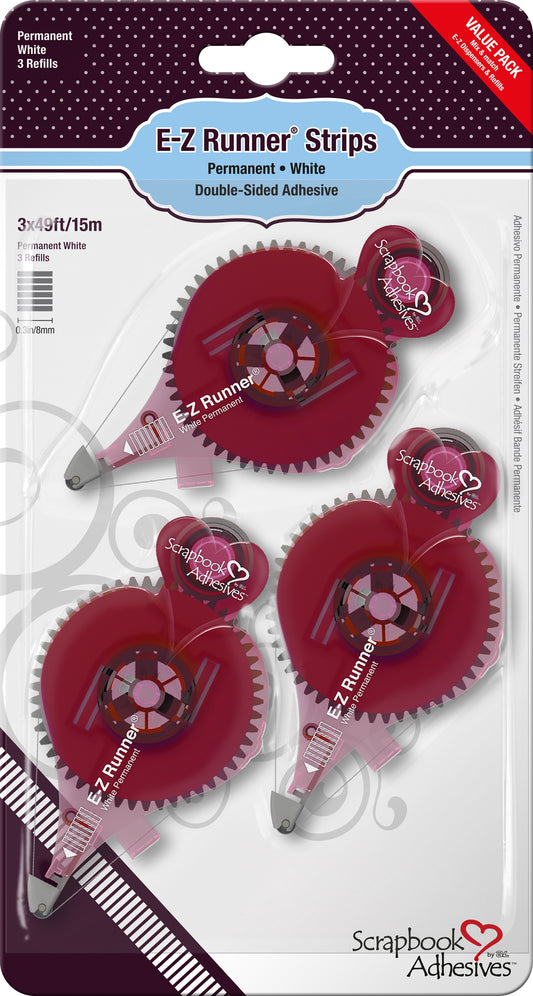 3L EZ RUNNER PERM. STRIPS 3 REFILLS