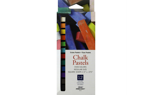 PA CHALK PASTELS 12PC