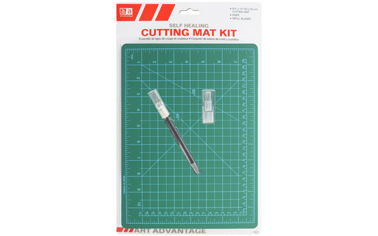 ART AD CUTTING MAT & KNIFE KIT8.5X12