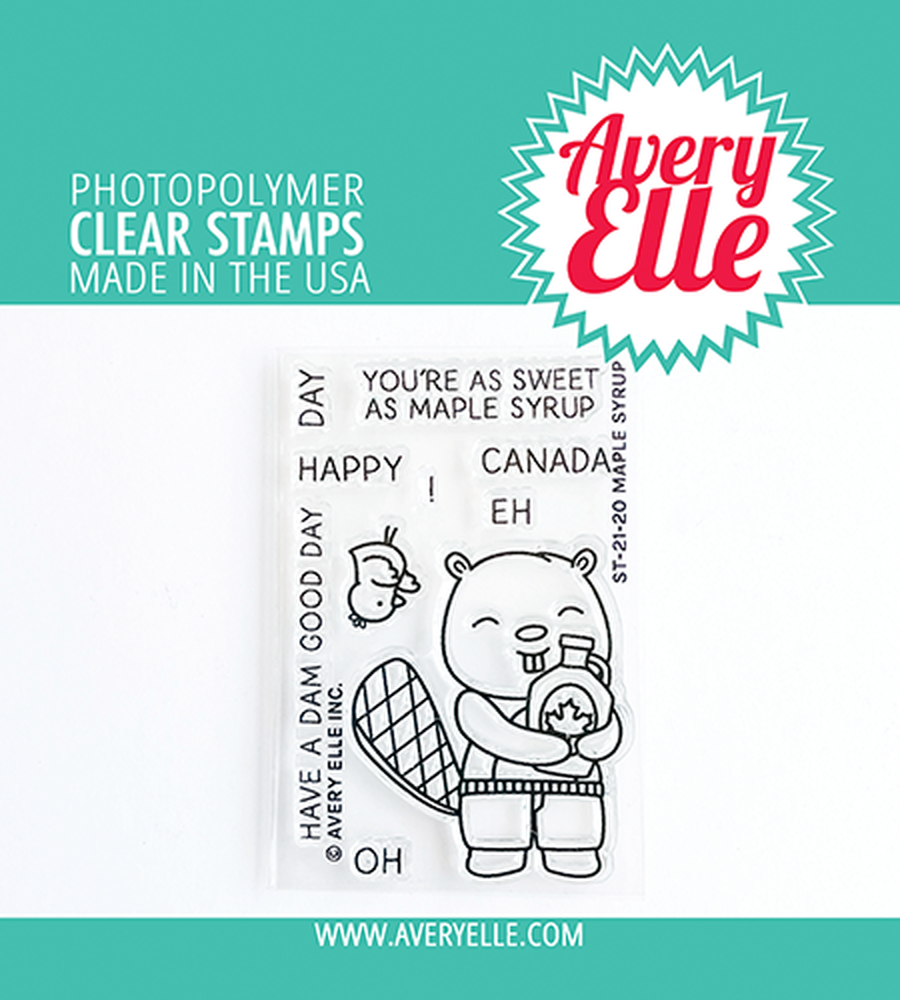 AE CLEAR MAPLE SYRUP STAMP SET