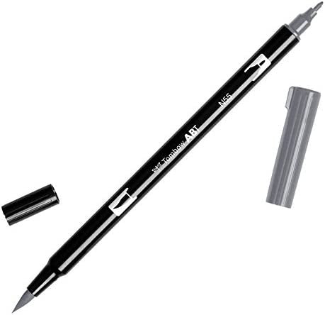 TOMBOW COOL GRAY 7 (N55) DUAL BRUSH MARKER