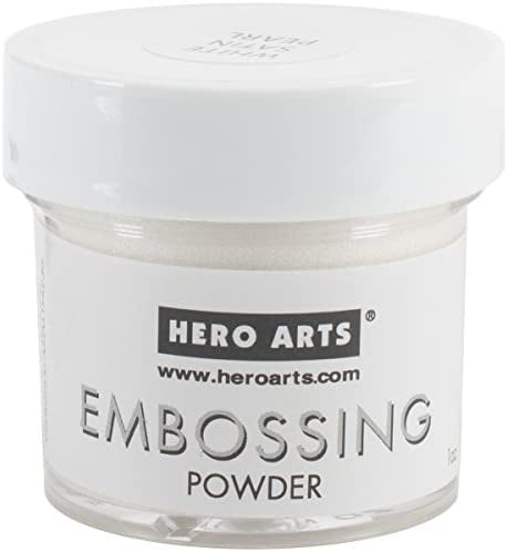 H A WHITE SATIN PEARL EMBOSSING POWDER