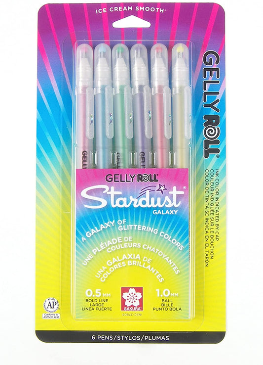 GELLY ROLL GALAXY SET 6 PC