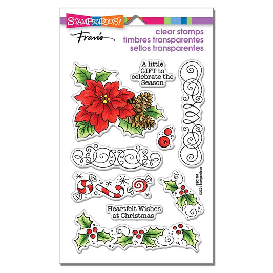 STA CLEAR CHRISTMAS FRAME STAMP SET