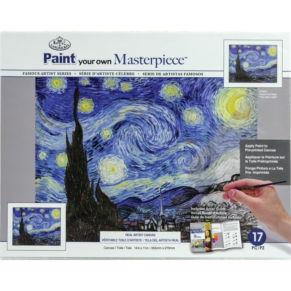ROYAL PAINT YOUR OWN MASTERPIECE STARRY NIGHT