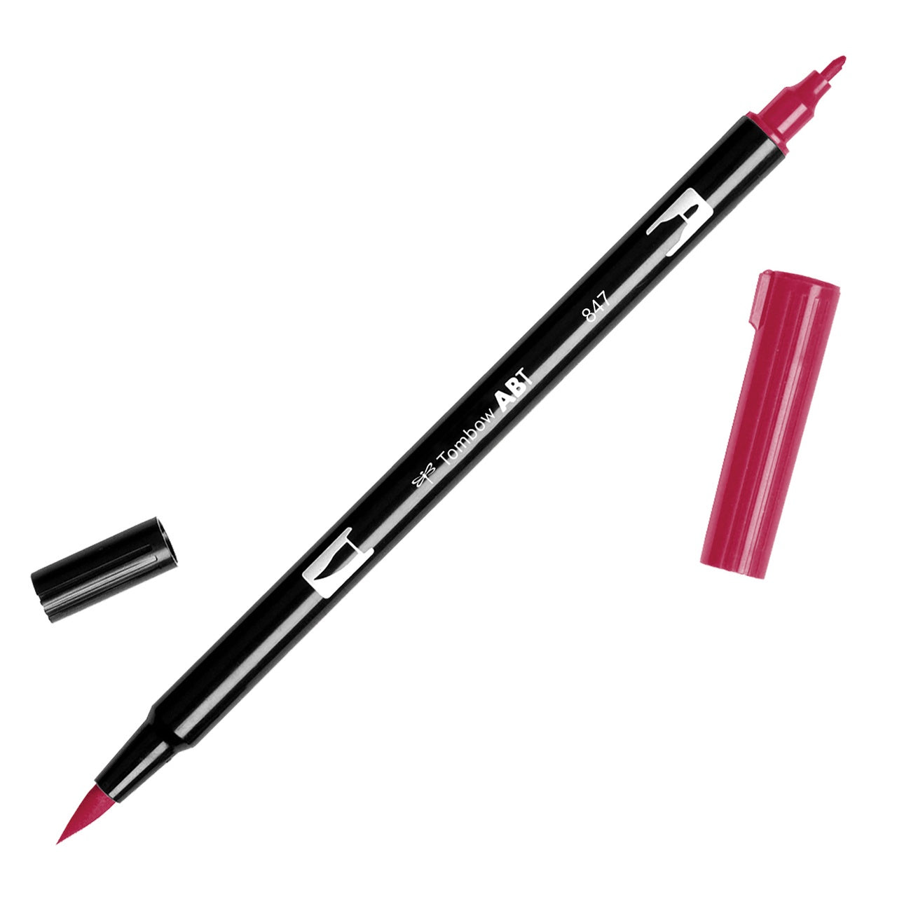 TOMBOW 847 CRIMSON DUAL BRUSH MARKER