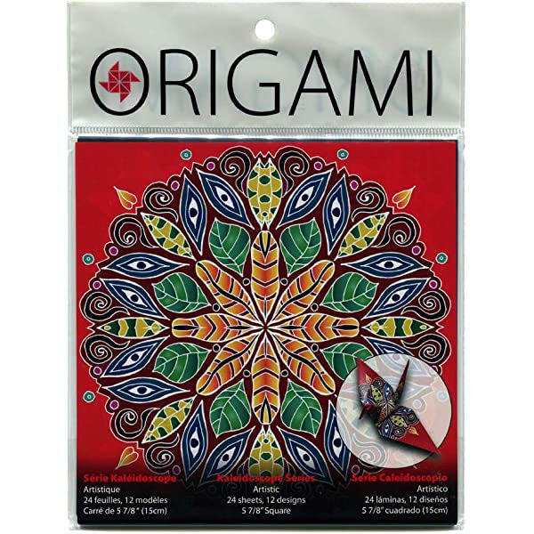 ORIGAMI ARTISTIC 6" ASSORTED 24 PCS