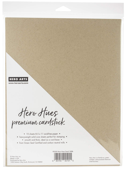 H A CARDSTOCK SAND