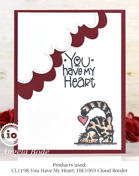 IO YOU HAVE MY HEART STAMP SET