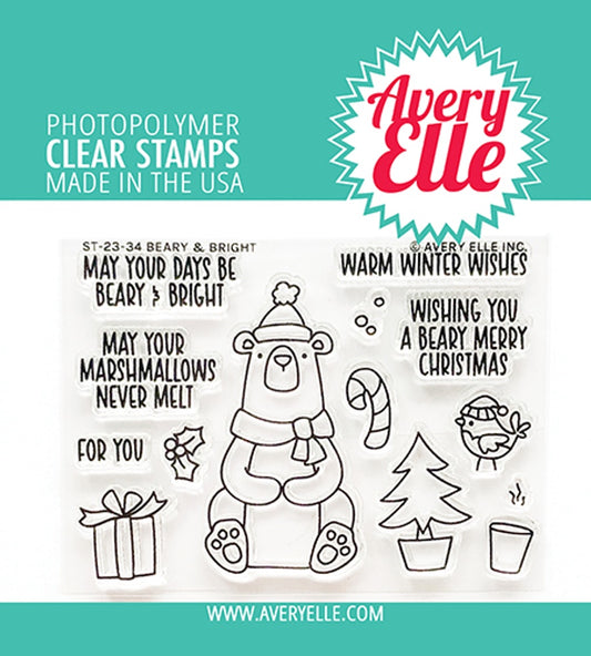 AE BERRY & BRIGHT CLEAR STAMP SET