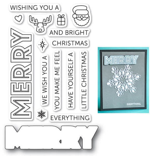 MB MERRY EVERYTHING STAMP SET