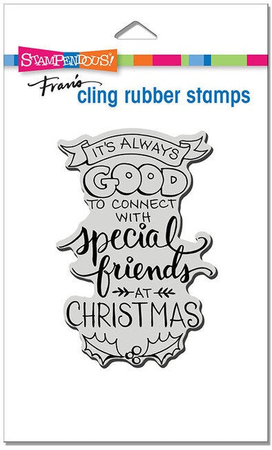 STA CLING ALWAYS FRIENDS STAMP