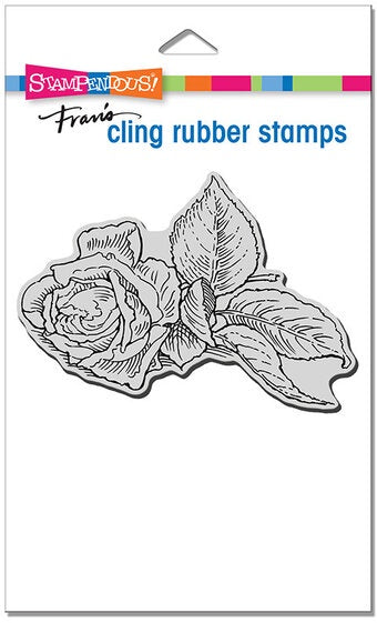 STA ROSE CLIPPING CLING STAMP