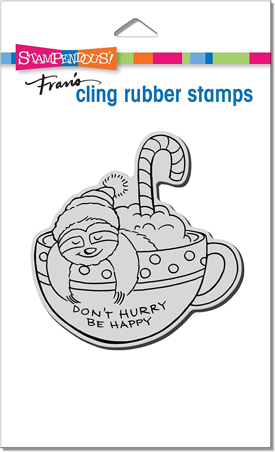 STA CLING SLOTH MUG STAMP