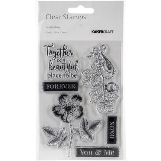 KC CLEAR EVERLASTING STAMP SET
