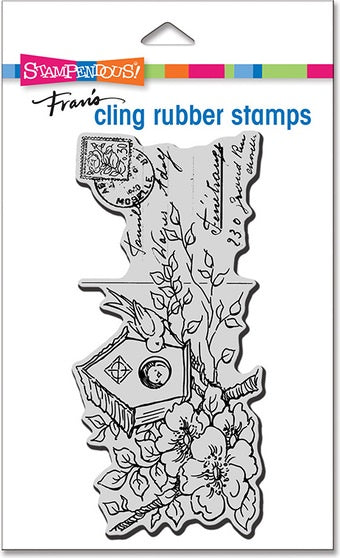 STA CLING MINI TREEHOUSE POST STAMP