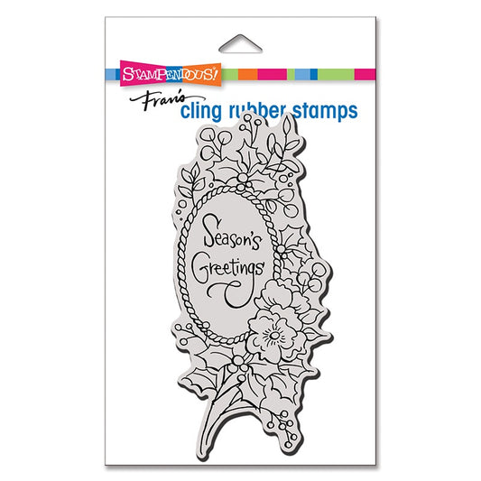 STA CLING MINI FLORAL SEASON STAMP