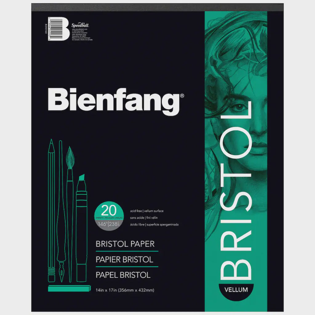 BRISTOL VELLUM PAD 14X17