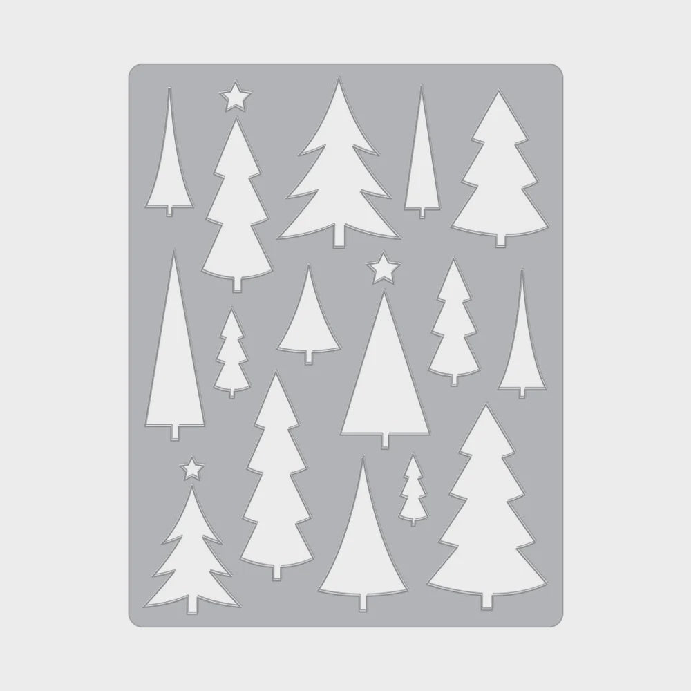 HA TREE PATTERN COVER PLATE DIE CUTS