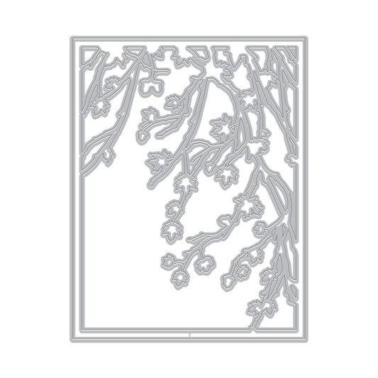H A AUTUMN BRANCHES COVER PLATE DIE