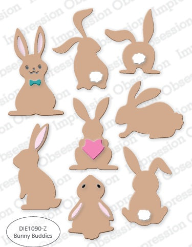 IO BUNNY BUDDIES DIE SET