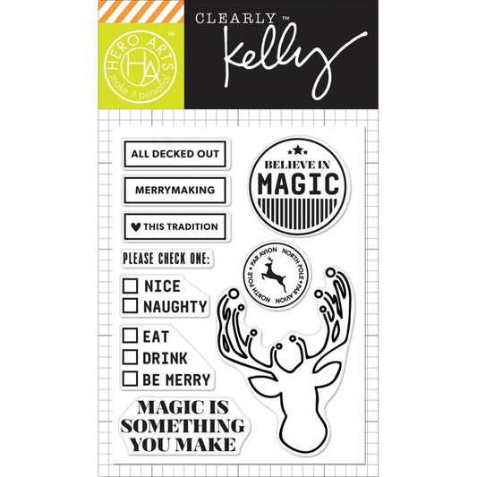 H A CLEAR KELLYS ALL DECKED OUT STAMP SET