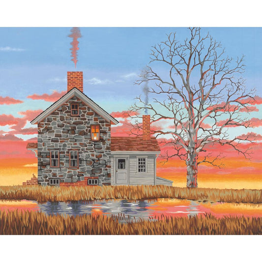 PAINTWORKS HOME AT SUNSET 20X16