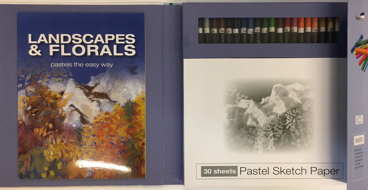 SPICE BOX LANDSCAPES & NATURE IN PASTELS
