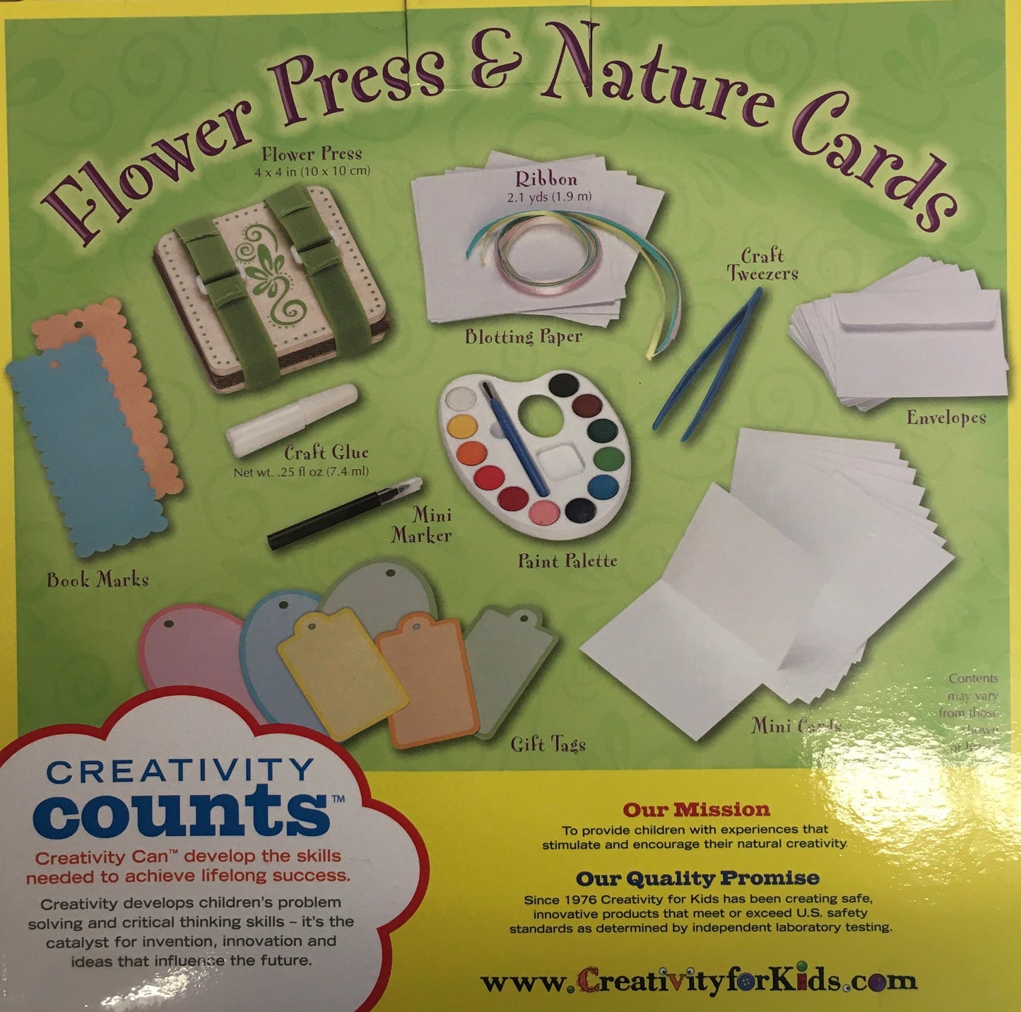 CK FLOWER PRESS AND NATURE CARDS