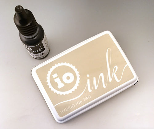 IO HYBRID BEIGE INK PAD