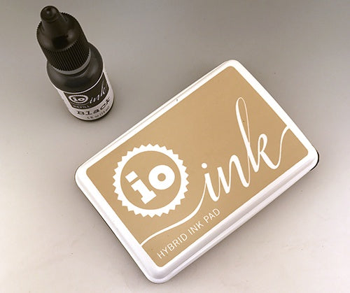 IO HYBRID TAN INK PAD