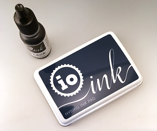 IO HYBRID NAVY INK PAD